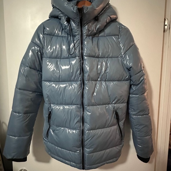 Unisex puffer winter jacket - Picture 3 of 5